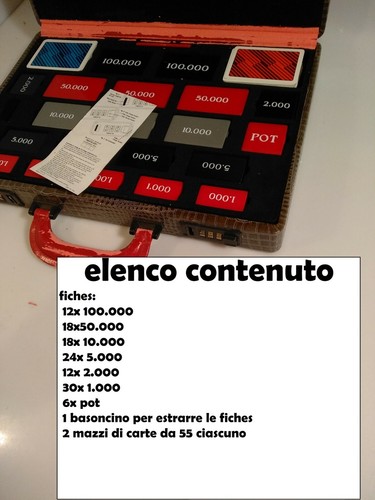 Valigetta finta pelle di - valigetta, in