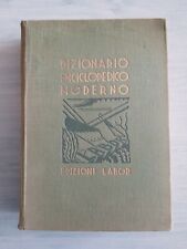 Libro Dizionario enciclopedico moderno Labor Volume Quarto 4 Pira - Z 1950  M09