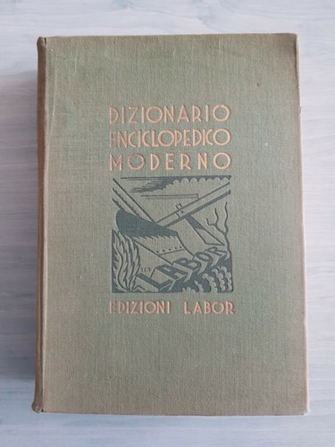 Libro dizionario enciclopedico - dizionario,