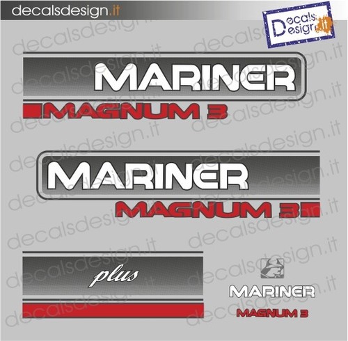 Adesivi motore marino