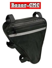 BORSA bici da telaio impermeabile banda riflettente Sacca bicicletta ciclo Nylon