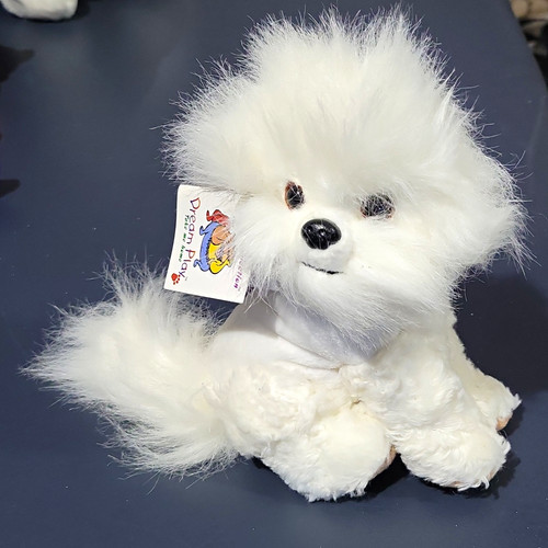 Bichon frise cane peluche - bichon,