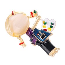 1 PC Brilla colorata in lega