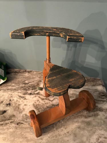 Triciclo bici legno fatto a - in,