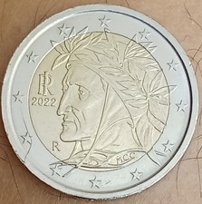 MONETA 2 EURO-DANTE ALIGHIERI-