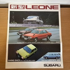 Subaru Leone Catalog 4WD Sedan