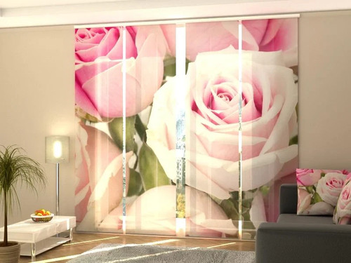 Set tende pannello rose - di,