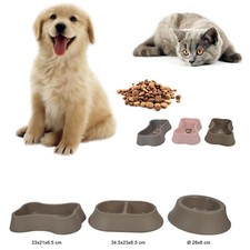 3 PEZZI ciotole per cani gatti