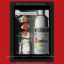 Anni '90  * Pubblicità Originale "Molinari Sambuca, Se Giri il Mondo Molinari è