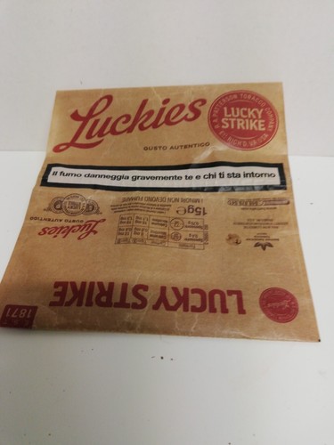 Lucky strike pacchetti vuoti - lucky, 1
