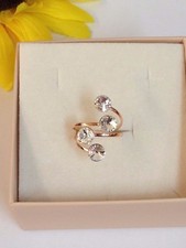 anello donna argento 925 rose'