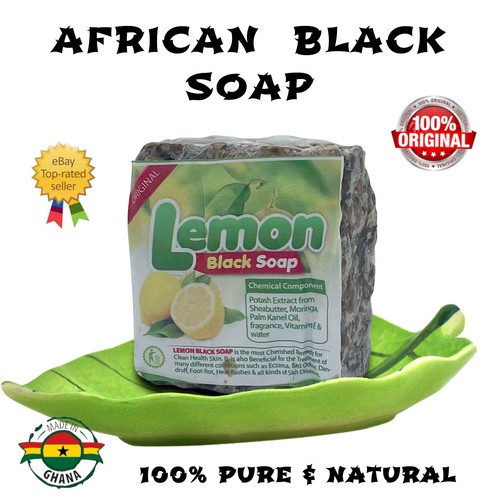 Sapone limone africano nero - limone,