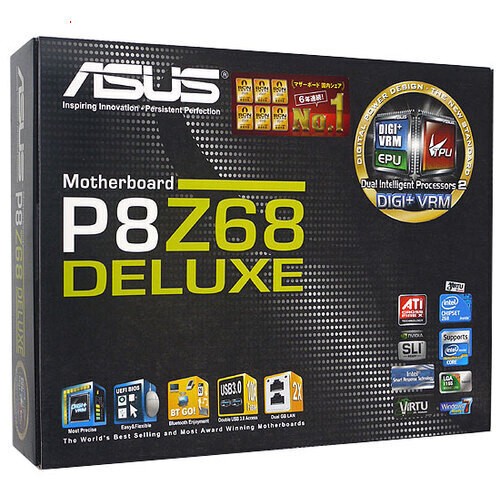 Scheda madre asus p8z68 deluxe - madre,