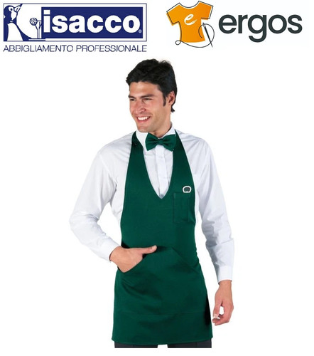 Isacco grembiule bistro verde - isacco,
