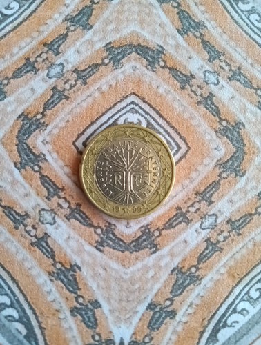 Moneda francia 1999 - moneda,