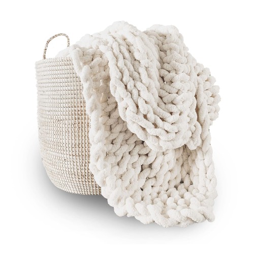 Jeté lit tricot - lit,