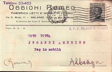 CARTOLINA PUBBLICITARIA