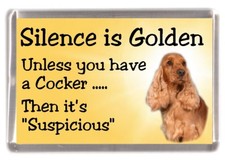 Calamita frigo per cani Cocker