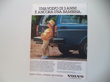 advertising Pubblicità 1984 VOLVO STATION WAGON
