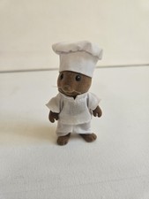 Sylvanian Families Brown Mouse Chef Figura Basil Grand Hotel Calico Critters