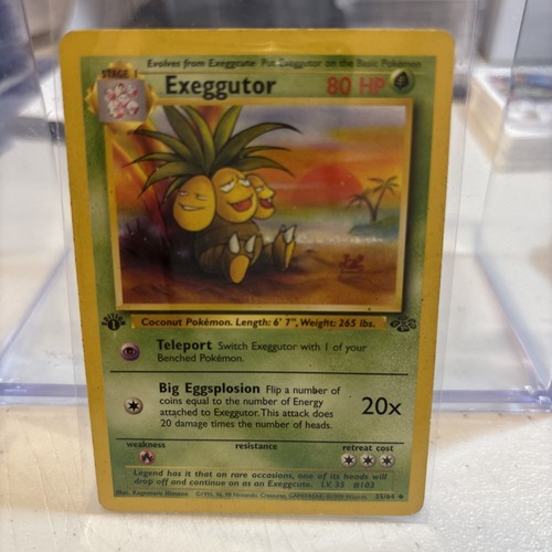Carta pokemon exeggutor 1 - -, 1°