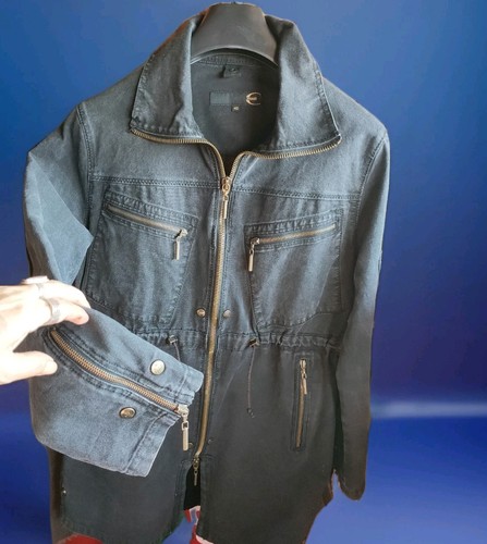 Trench nero just cavalli donna - trench,