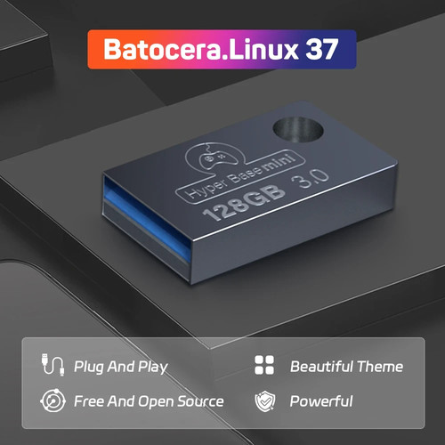 Batocera 128gb usb - batocera,