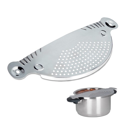 Scolapasta acciaio inox - 2x, in
