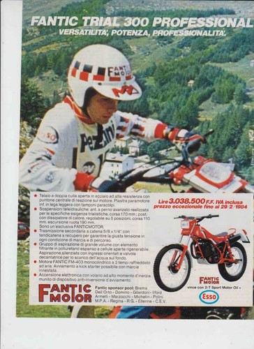 Advertising pubblicità fantic - advertising,