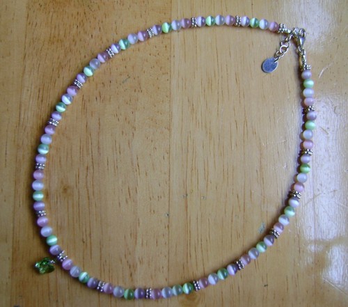 Collana bambina fatta con - collana,