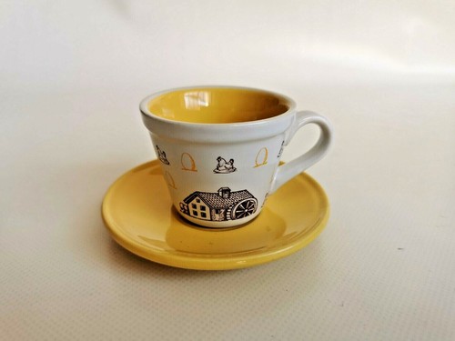 Tazzina piattino mulino - e,