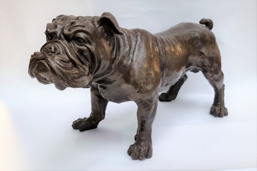 Bronzo scultura massiccio - bronzo,