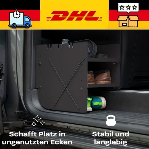 Scarpiera nera per porta