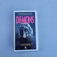 Demons VHS 1985 Dario Argento