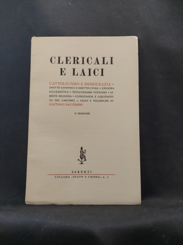Libro clericali laici - libro,