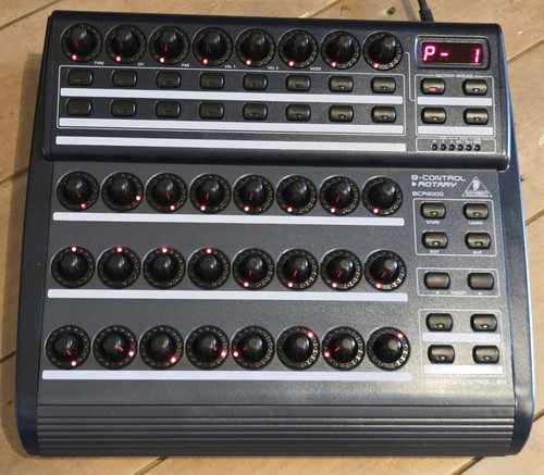 Behringer bcr2000 control - behringer,