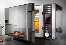 Microonde Hanseatic 25 L | Grill & Aria Calda | 900 W/1100 W/2500 W | AC925EBL