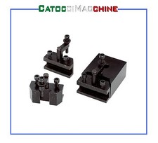 TORRETTA A CAMBIO RAPIDO CON 3 PORTAUTENSILi PER TORNIO FERVI T00A0