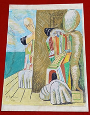 GIORGIO DE CHIRICO Disegno su