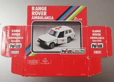 POLISTIL - BOX ORIGINALE Range Rover Ambulanza (modellino non presente)