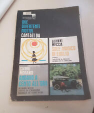 SPARTITO MUSICALE MECCIA MORANDI COMPLETO BUONE CONDIZIONI