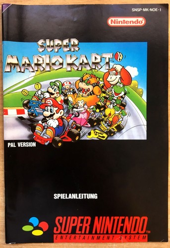 Super mario kart notice - super, 100%