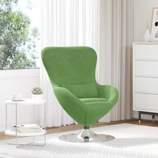 Poltrona uovo Verde chiaro 63 x 73 x 90 cm Velluto