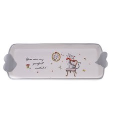 Set 2 Vassoi con Decori Cuori