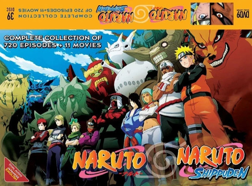 Dvd naruto shippuden - dvd,