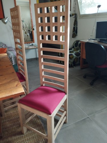 Sei sedie modello mackintosh - modello,
