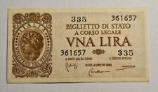 1 LIRA 1944 "ITALIA LAUREATA"