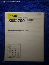 Sony Bedienungsanleitung XEC