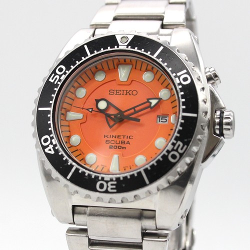 Seiko kinetic scuba 5m62 0bl0 - scuba, 5m62-0bl0