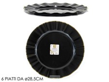 SET 6 PIATTI IN PLASTICA